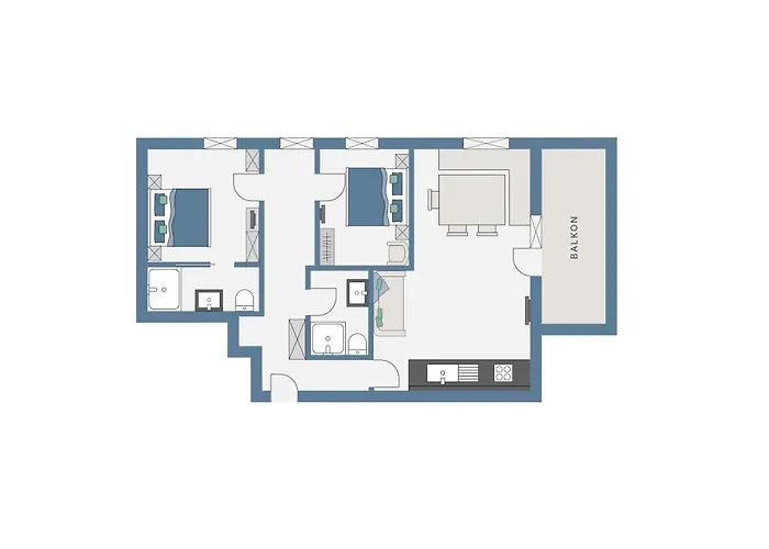 Am Reitecksee Apartament 3*